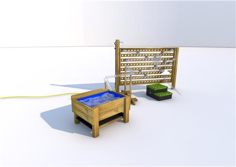 Water Wall with Water Play Package